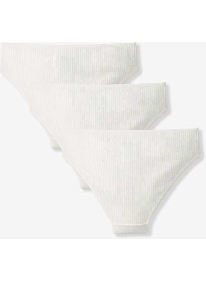 JUNE Women 3-Pack Panties Ecru - Image 2
