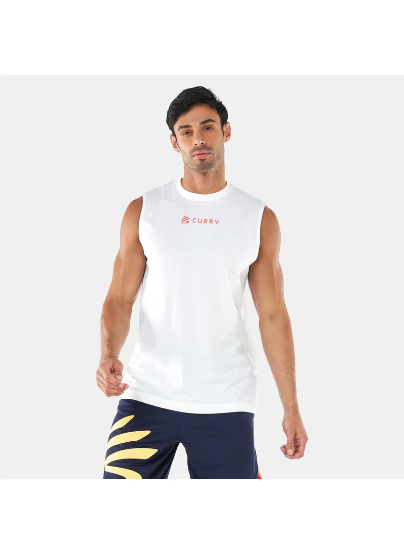 اندر ارمور Men's Curry Graphic Tank Top