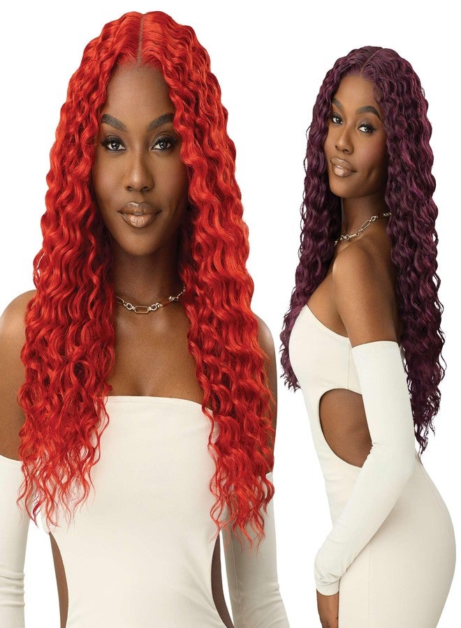 Outre Lace Front Wig - Melted Hairline - MH 115 (DR4/HONEY BEE) - Image 1