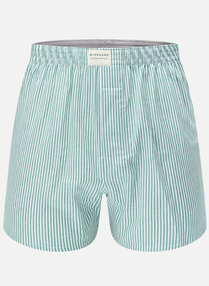 GIORDANO  Men's Regular Fit Cotton Poplin Boxers 3-Pack for Men | Best Price UAE
