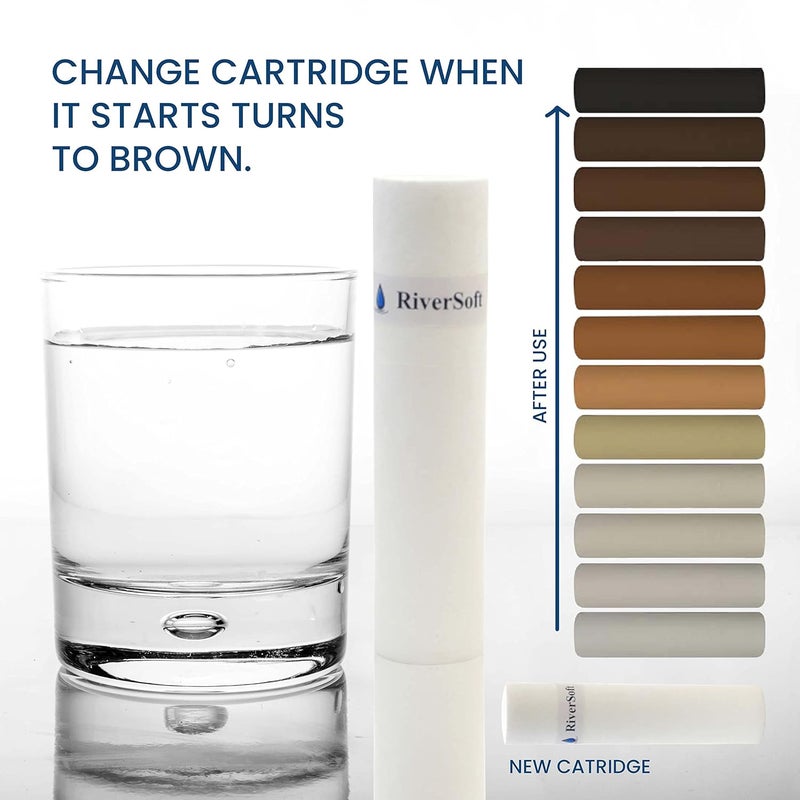 RiverSoft PreRO-in-STR RO prefilter semi-Transparent housing with inbuilt mounting clamp (Semi-Transparent, PP) (PF Assembly with 2 Spun.) - Image 5