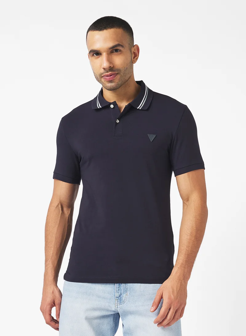 جس Nolan Short Sleeve Polo