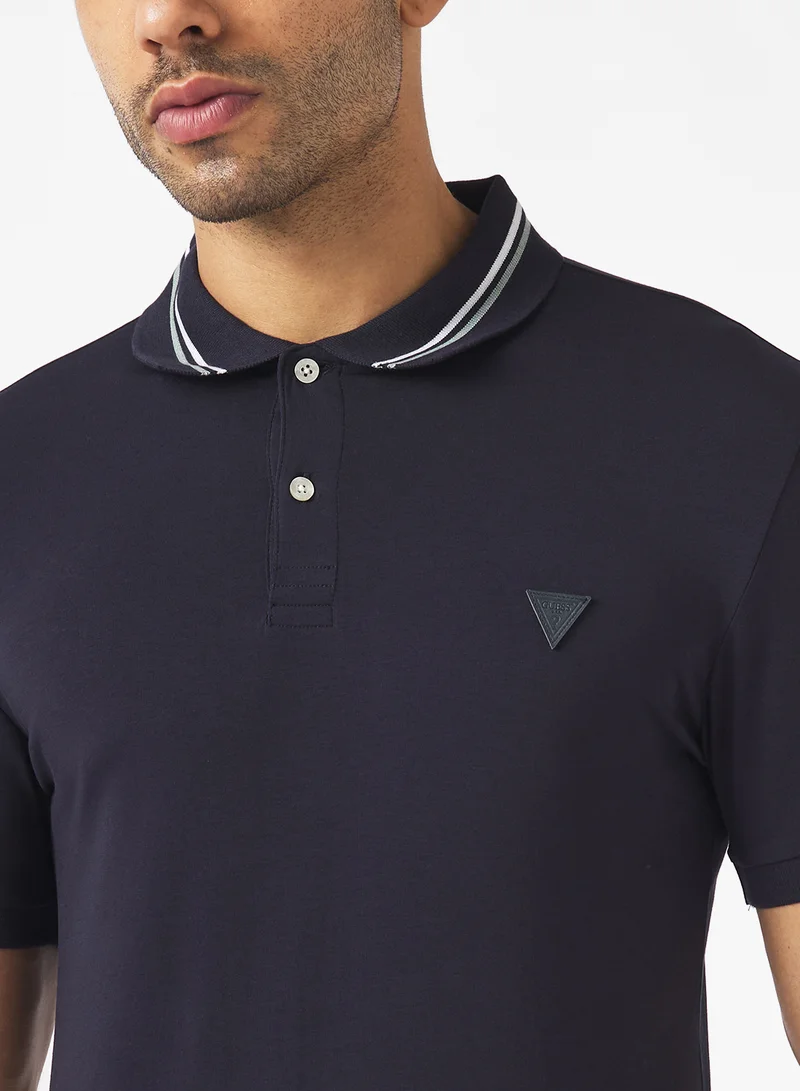 جس Nolan Short Sleeve Polo
