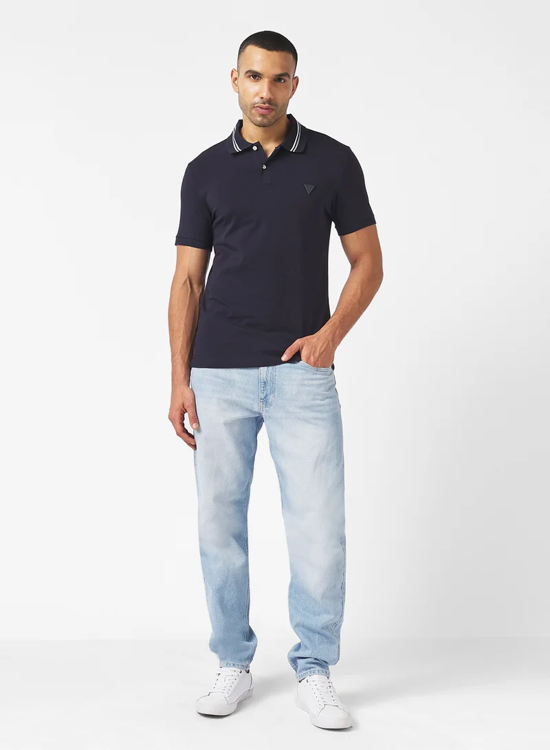 جس Nolan Short Sleeve Polo