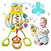HOLA Montessori Toys for 1 Year Old BoysRattle Teething Baby Toys 06 612 Months Silicone Pull String Sensory Toys for 1 Year Old Girl Gifts Christmas Stocking Stuffers - Image 3