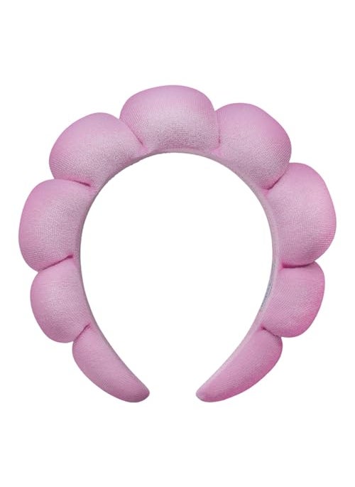Evereden Evereden Kids Spa Headband: Stylish, Soft, & Adorable Sponge and Terry Fabric Spa Headbands for Girls - Face Wash Headband for Face Washing, Putting on Face Paint, or Just Having Fun 