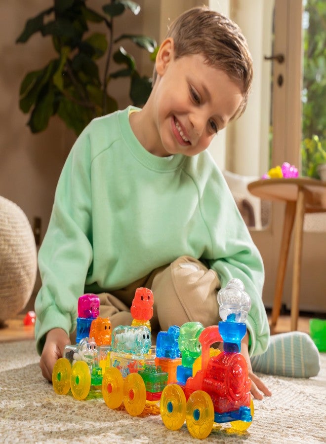 Jelly Blox Squish Train Set | 35 Pieces | Toddler & Preschool - Image 5