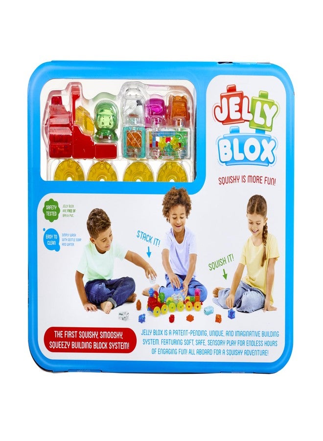 Jelly Blox Squish Train Set | 35 Pieces | Toddler & Preschool - Image 4
