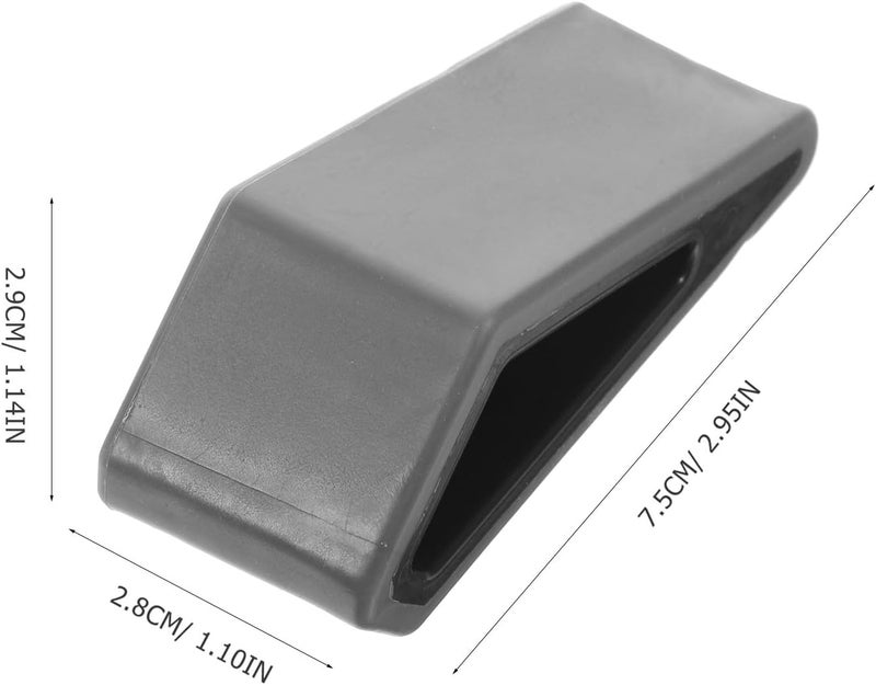 Adjustable Laptop Stand 2pcs Gray Cooling Riser for Notebook Computer with Anti-Skid Base Compatible with MacBook and Portable Laptops for Office and Home Use - Image 2