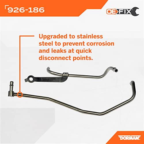 Dorman مجموعة خط سائل التبريد التوربيني من دورمان 926-186 للجانب الراكب متوافقة مع بعض طرازات فورد/لينكولن (إصلاح OE) - Image 2