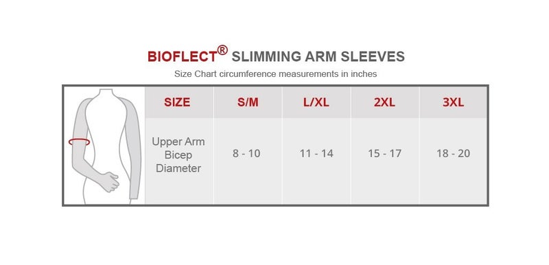BIOFLECT® Compression Arm Sleeves with Far Infrared Therapy - Sand S/M - Image 3