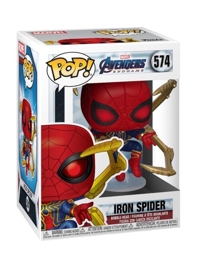 نيبمينينت بوب! مجسم شخصية العنكبوت الحديدي مع قفاز نانو 574 من لعبة "Marvel Avengers" 3.75بوصة - Image 2