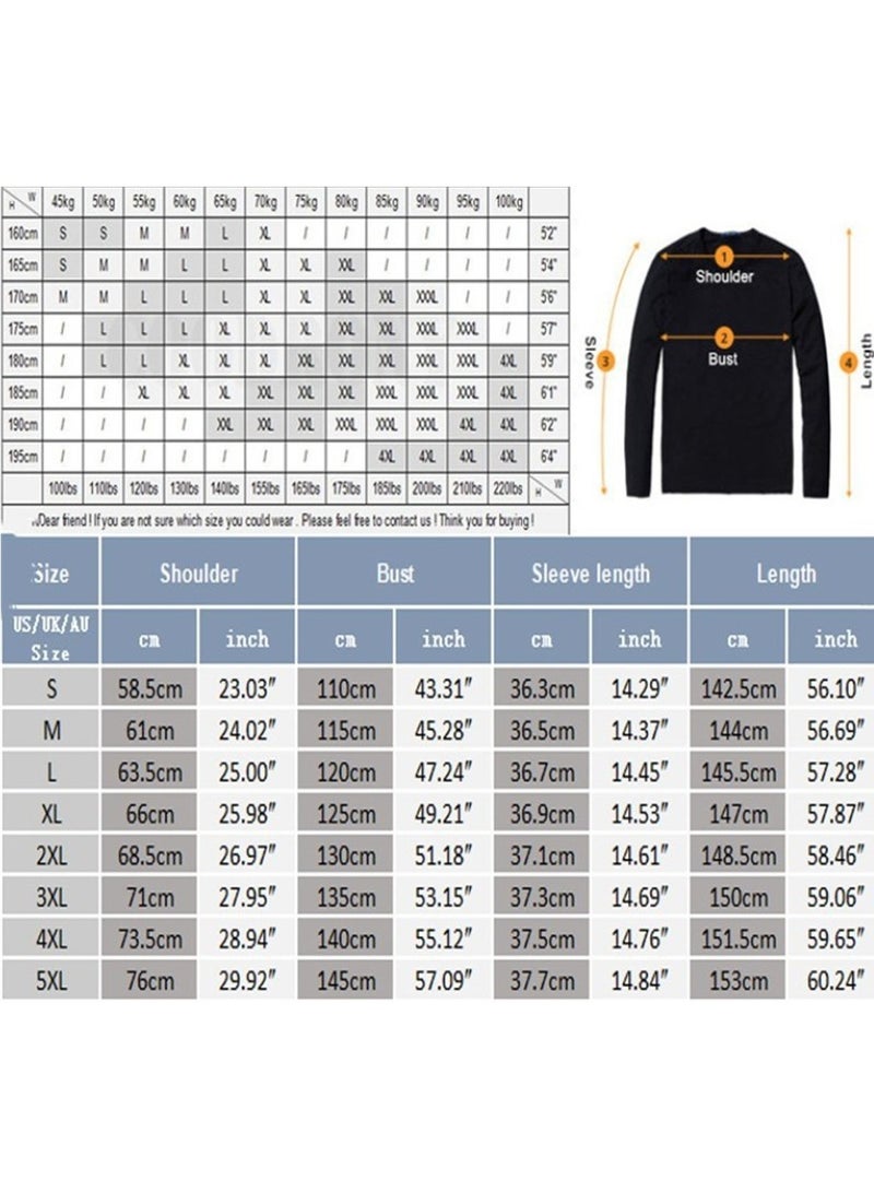 Muslim Men's Loose Abaya Button-Up Shirt - Image 2