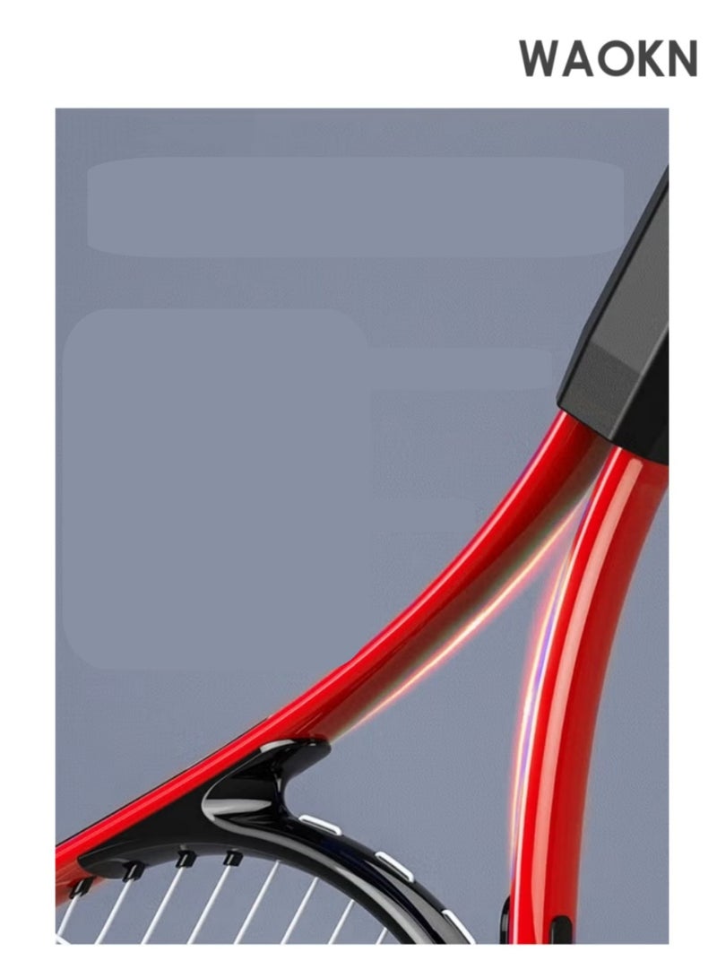 WAOKN Adult Tennis Racket Set,Tennis Trainer with String Rebound Tennis Recreational Adult Tennis,Beginner Tennis Training with Racket,Racket Bag, Tennis Trainer,Outdoor Sports Set . - Image 3