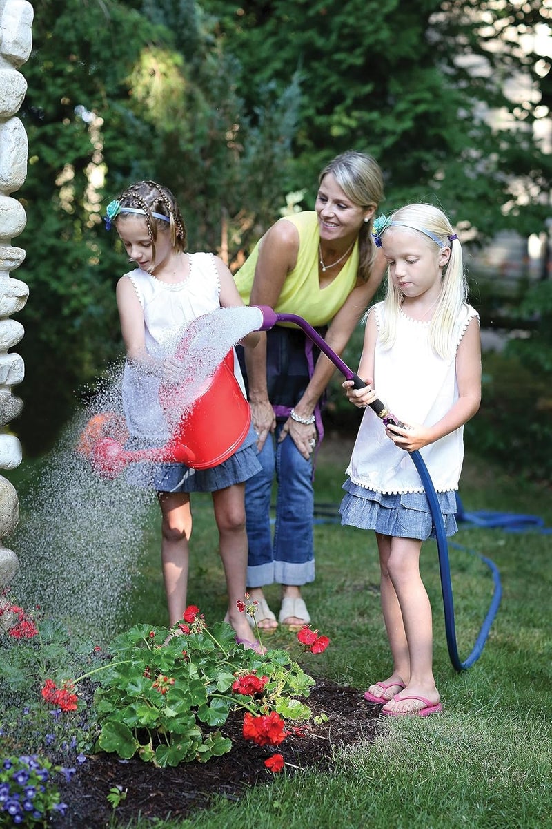 Dramm ColorStorm Premium Rubber Garden Hose No Kink Leak Proof Water Hose Male Female Fittings Made in USA Hot Cold Resistant 518 Burst PSI Berry 58x50 - Image 5