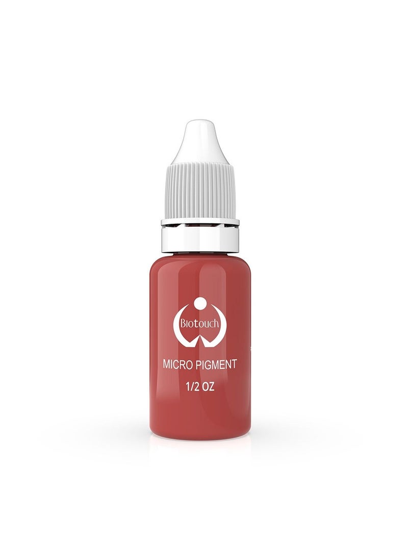 Lip Pigment - Burgundy Micropigment 15ml | Professional PMU Lip Blush Pigment | Semi Permanent Makeup Lip Tattoo Ink for Shading & Lip Tint | Medical Grade Micro Pigment for PMU Machine Use