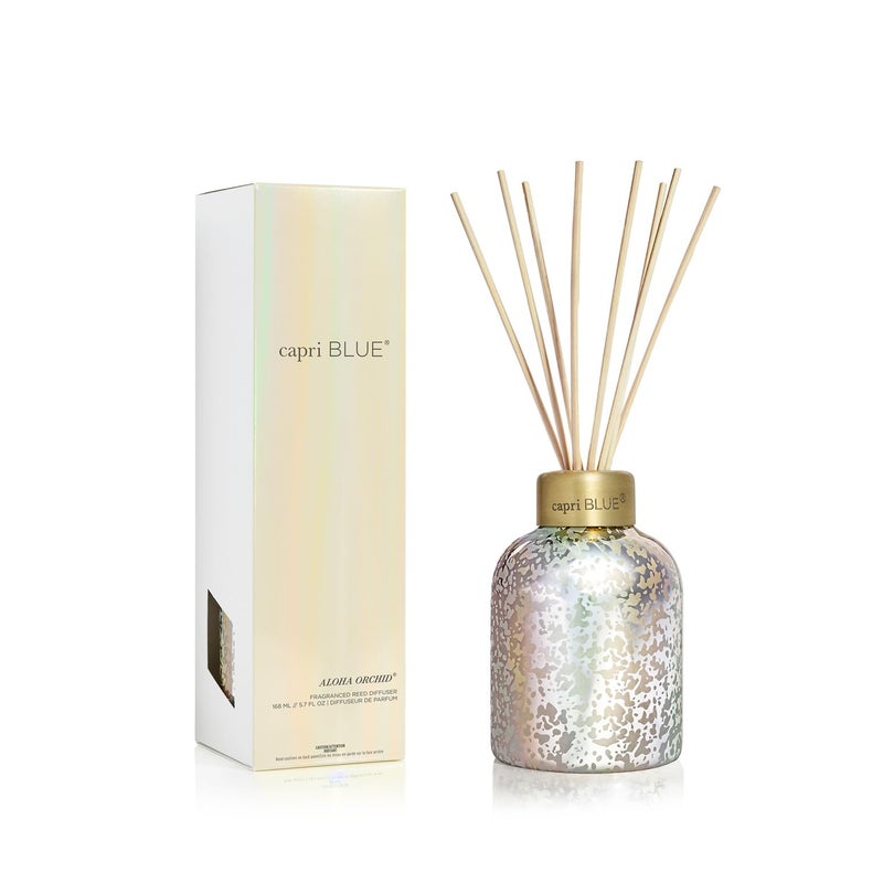 كابري بلو Capri Blue Reed Diffuser - يأتي مع عصي ناشر زيت Havana Vanilla الناشر الزجاجي الزجاجي الزجاجي - ناشر العطرية (5.7 أوقية) - Image 1