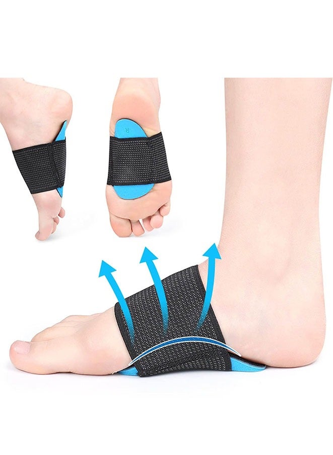 FASHION MANIA Copper Arch Support, Arch Pain Relief Plus Support, Foot Arch Support/Sleeves- Plantar Fasciitis Relief, Foot Care, Heel Spurs, Feet Pain Relief,Flat Feet.(1 Pair Black - Unisex One Size) - Image 4