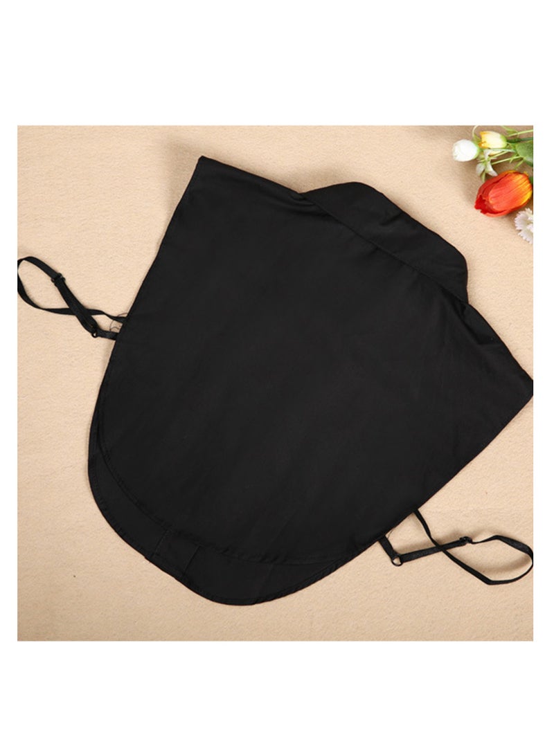Fake Collar Detachable Collar Blouse Half Shirts Faux False Collar for Women and Girls（Black）  - Image 3