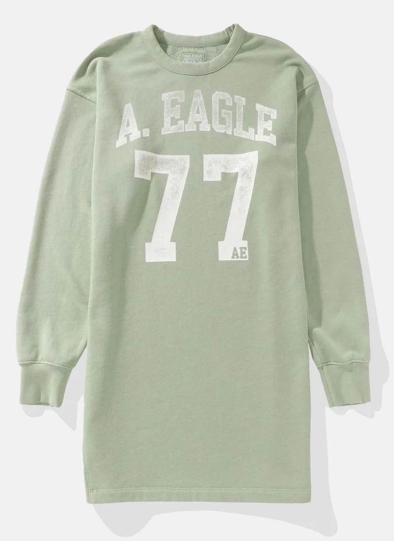 امريكان ايجل Graphic Sweatshirt Dress