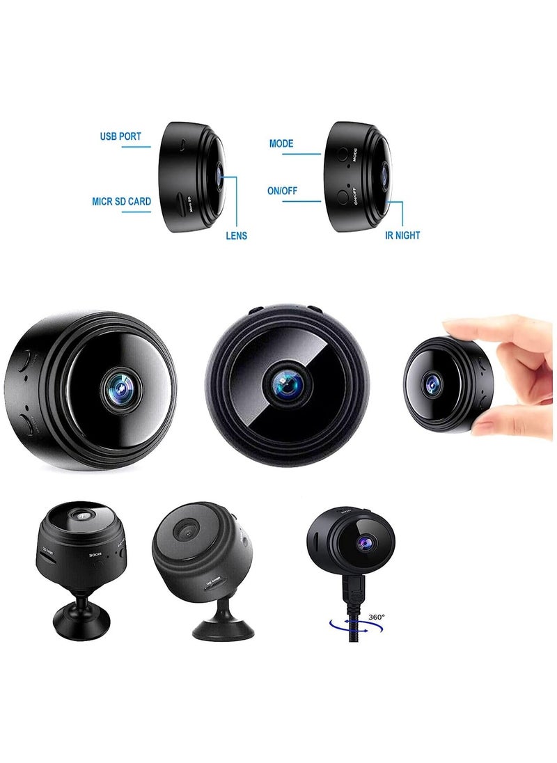 Generic - Mini WiFi HD 1080P Wireless Portable Small Camera Mini Camera with Motion Detection and Night Version - Image 1