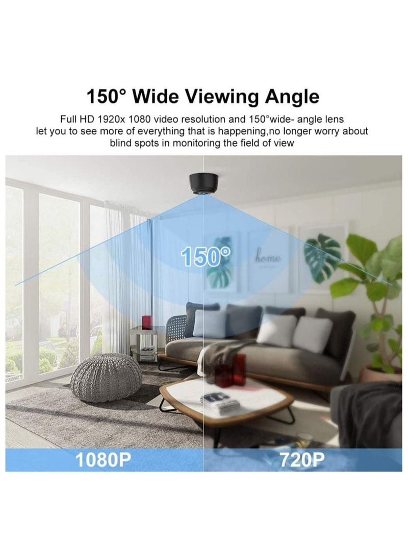 Generic - Mini WiFi HD 1080P Wireless Portable Small Camera Mini Camera with Motion Detection and Night Version - Image 1
