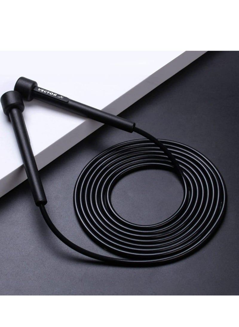 Vector X Skipping Rope | Free Size -Adjustable | Material -Nylon | For Cardio Workout | Warmup | Weight Loss | Training | Jump Rope for Exercise | Exercise Rope | Unisex - Image 2