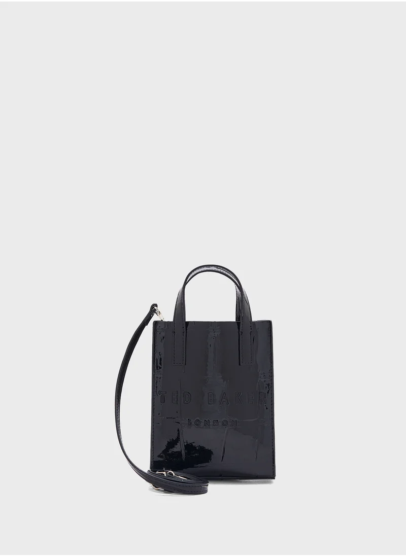 تيد بيكر Croccon Imitation Top Handle Shopper