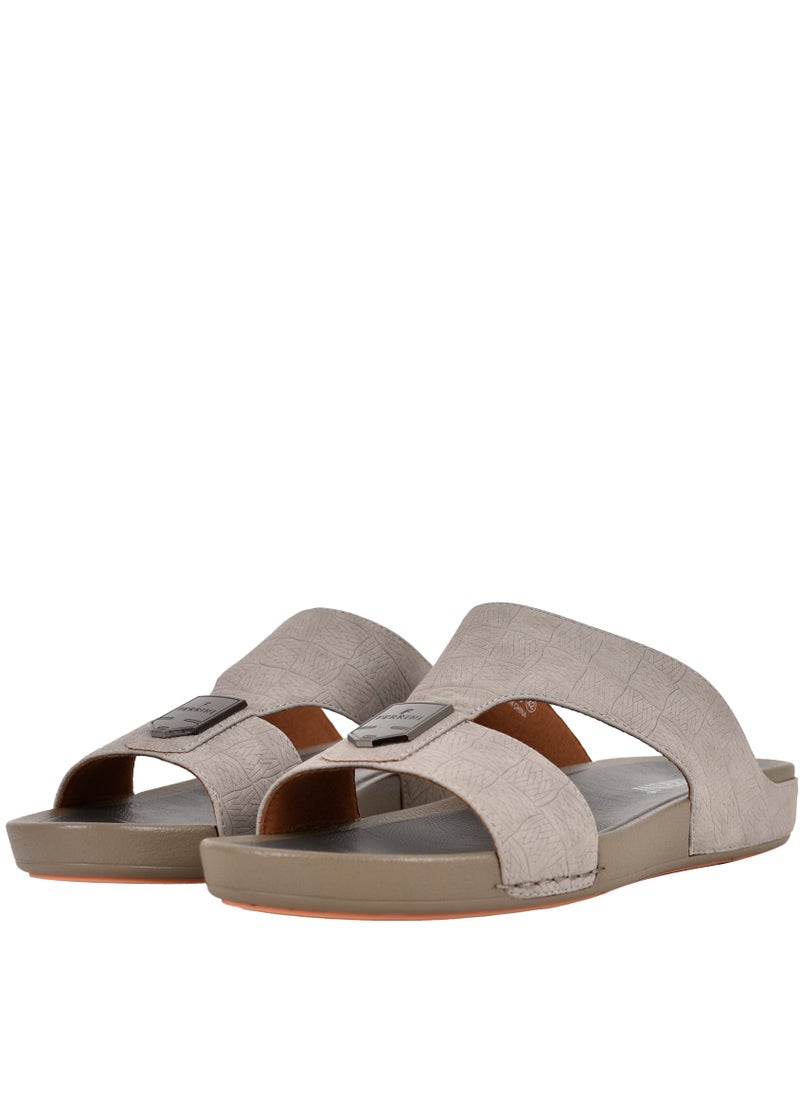 Ferrini - Mens Textured Strap Arabic Sandals - Image 1