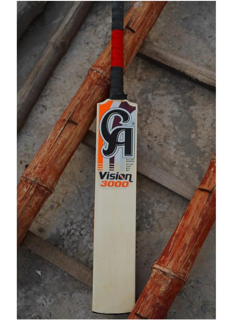 CA - Vision 3000 tennis ball - tape ball cricket bat - Image 1