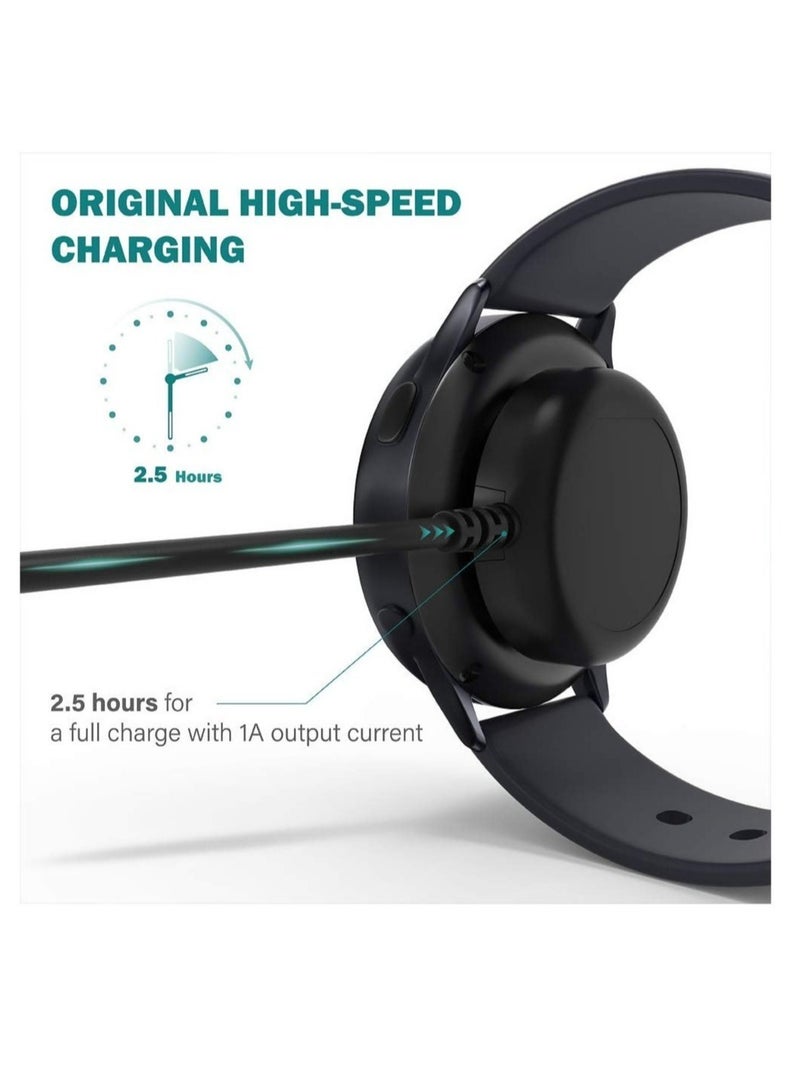 Charger for Samsung Galaxy Watch 5 / Galaxy Watch 4 / Galaxy Watch 3 / Galaxy Watch Active 2 – Replacement Charging Cable Cord for Smart Watches - Image 4