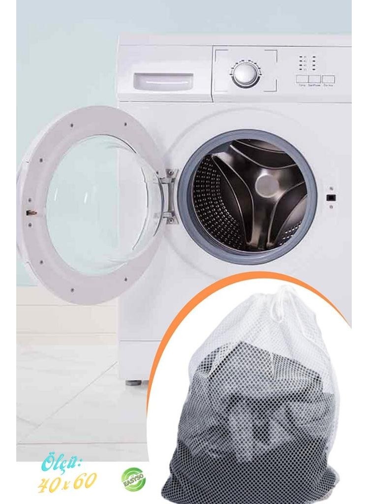 Easyso - Laundry Washing Net 40X60CM Socks Laundry Curtain Washing Net - Image 1