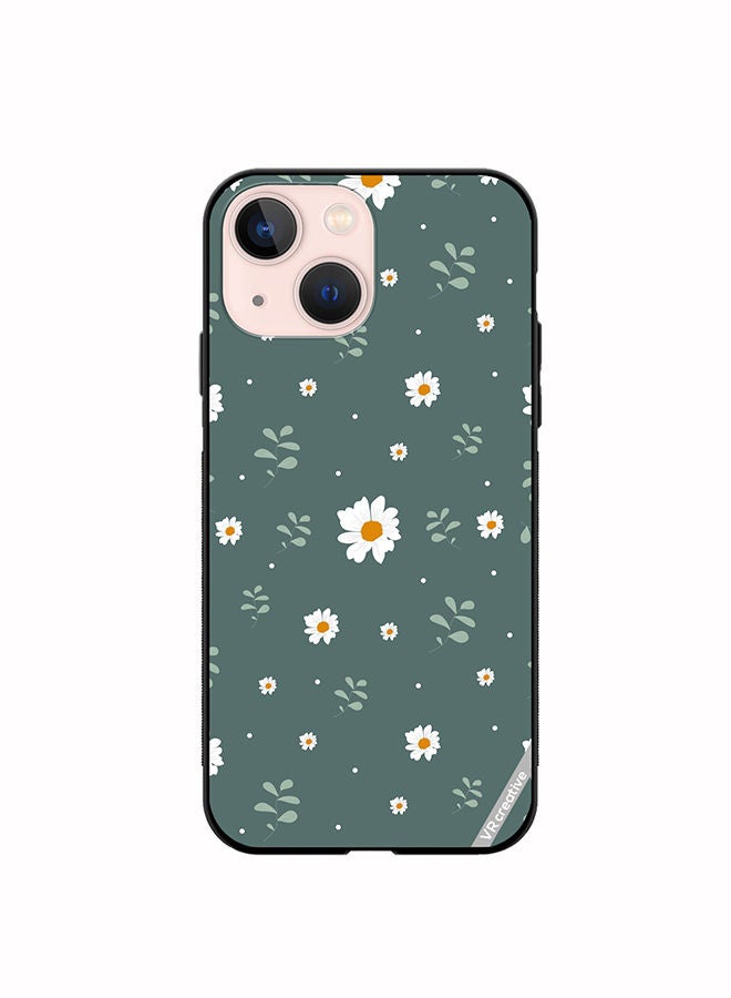 VR CREATIVE Protective Case Cover For Apple iPhone 14 Flower Design Multicolour - Image 1