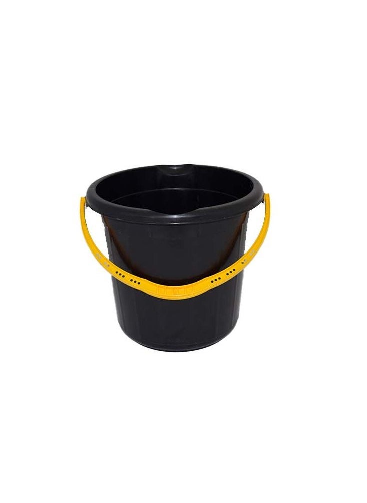 AKC دلو بلاستيكي من AKC مع غطاء سعة 15 لترًا 31 × 32 سم  - Image 2