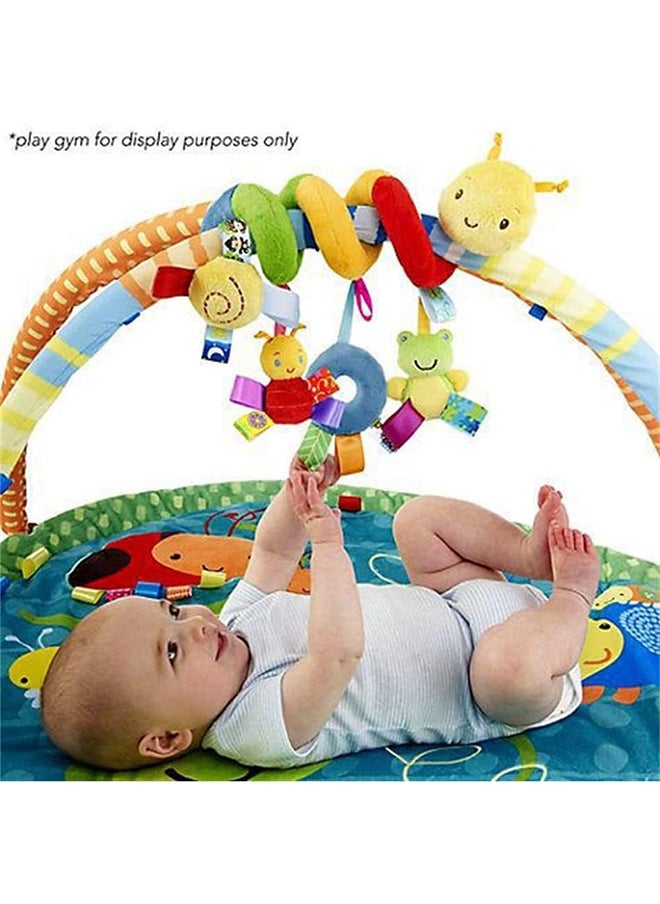 SKY-TOUCH SKY-TOUCH Around The Bed Stroller Playing Toy Crib Lathe Hanging Baby Rattles，Mobile Baby Spiral Activity Hanging Toys, Stroller Toys Cart Seat Pram Toy,Baby Worm  - Image 5
