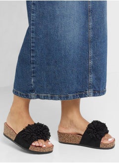 Ginger Oversized Floral  Flat Sandal  - Image 5
