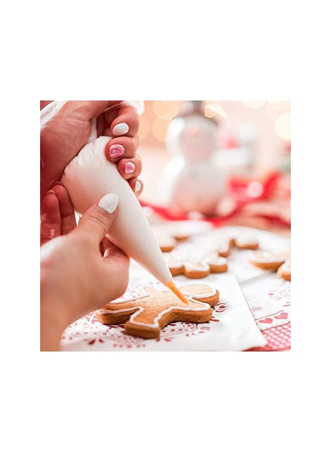 PROMASS Pack Disposable Pastry Bag Decorating Icing Piping Bags Cake Decorating Tool Baking Accessories for Cake Dessert Decoration (11.02 * 7.08 in) - Image 4