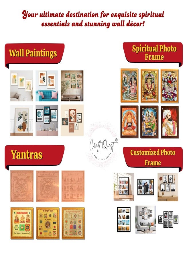 CRAFT QUEST Shree Budh Yantra Orignal - Copper - (3 X 3 inches, Brown) - Image 5