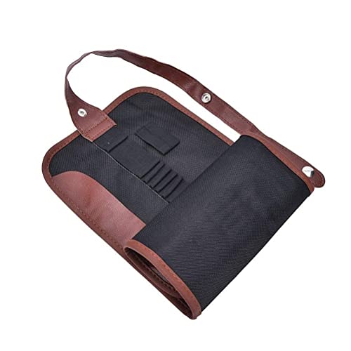 deziine 1Pcs 48 Holes Canvas Wrap Roll Up Pencil Case Pen Bag Holder Handmade Storage Pouch,Multicolor - Image 2