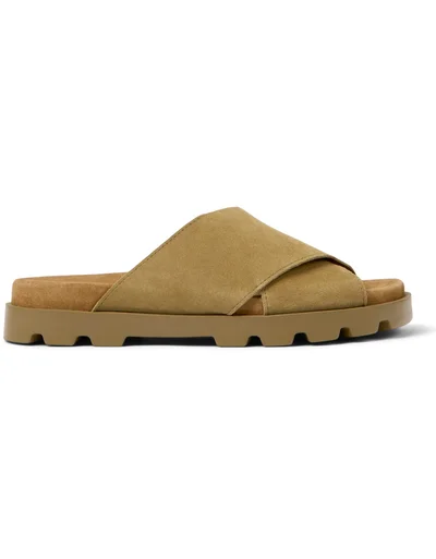 Camper Brutus Women Flat Sandals - Brown
