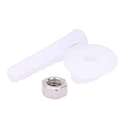 SVDK Rack Bolt for Wash Basin 10 mm Thickness x 100 mm Length Mild Steel Rack Bolt Full Pair Wash Basin Fasteners Rack Bolt for Wash Basin Drill Machine Installation Type - Image 3