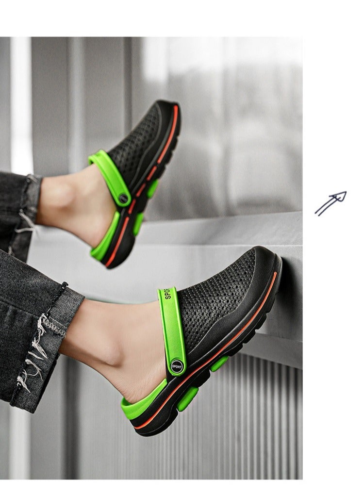 FASHION Men Breathable Sandals Anti-Slip Water Shoes Outdoor Beach Shower Slippers Summer Sandals Men's Outdoor Clogged Shoes - Image 2