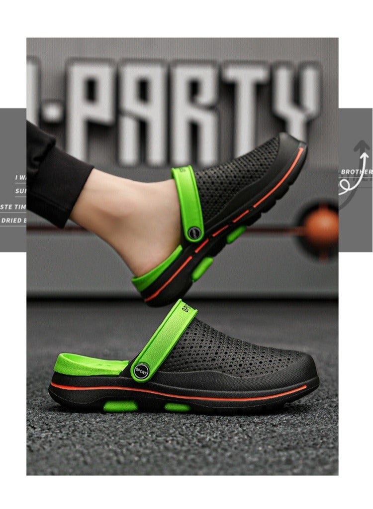 FASHION Men Breathable Sandals Anti-Slip Water Shoes Outdoor Beach Shower Slippers Summer Sandals Men's Outdoor Clogged Shoes - Image 3