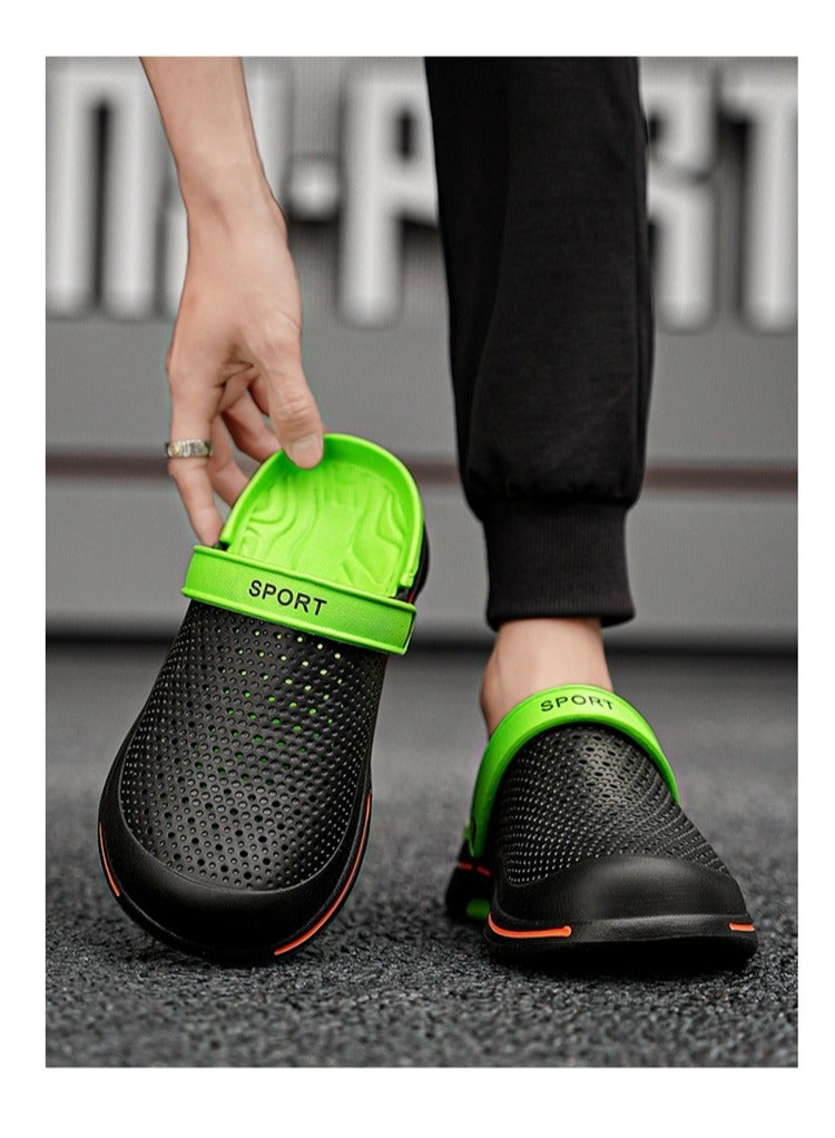 FASHION Men Breathable Sandals Anti-Slip Water Shoes Outdoor Beach Shower Slippers Summer Sandals Men's Outdoor Clogged Shoes - Image 5