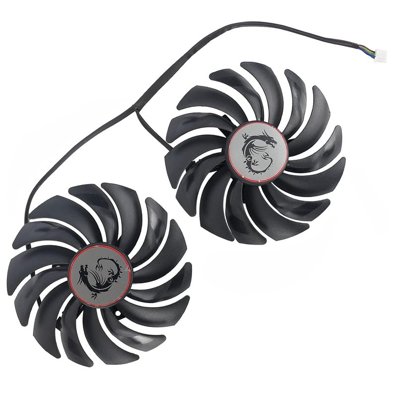 inRobert 95MM Dual Ball Bearing Graphics Cards Cooling Fan for MSI GTX 1060 1070 1080 TI RX 470 480 570 580 Gaming Video Card Cooler - Image 3
