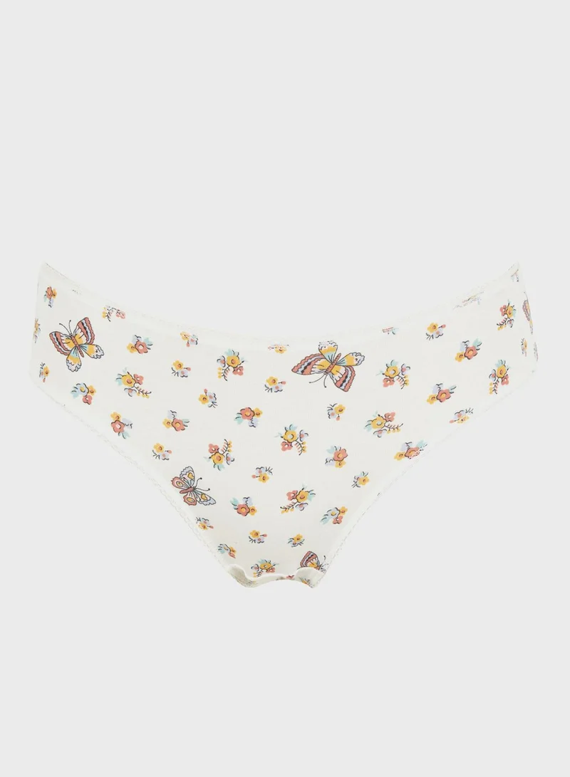 DeFacto Lace Detail Panty Pack