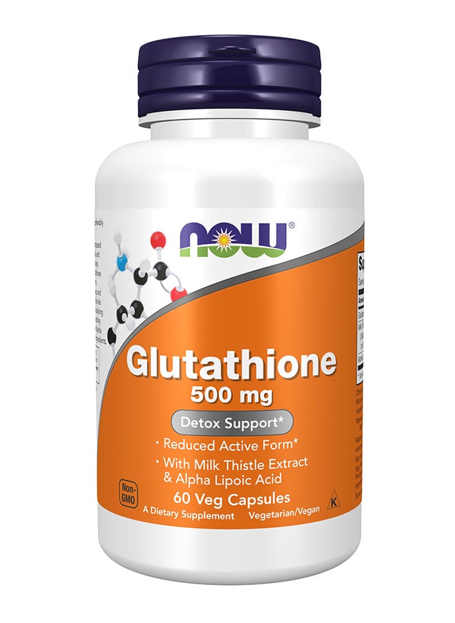 now Glutathione 500Mg V Caps 60'S 