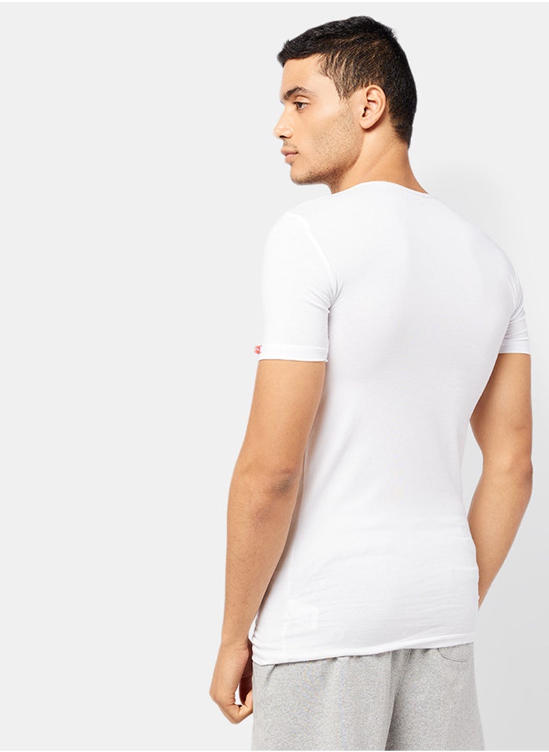 COTTONIL Basic V-Neck Cotton Undershirt  - Image 2