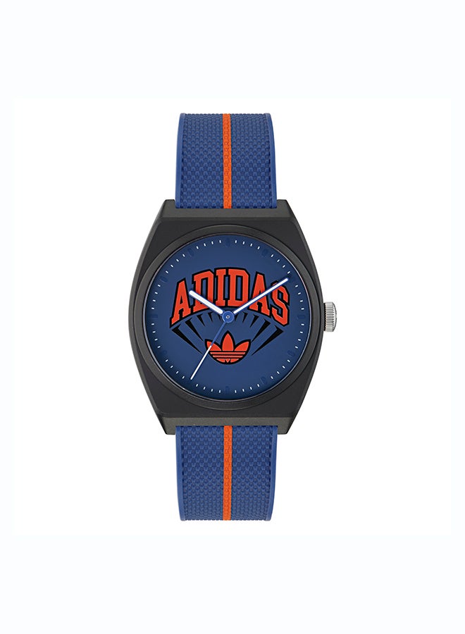 Adidas Uni Project Two Blu Dl Blk Cs 38 Mm Qtz Blu Res Ss25 - Image 1