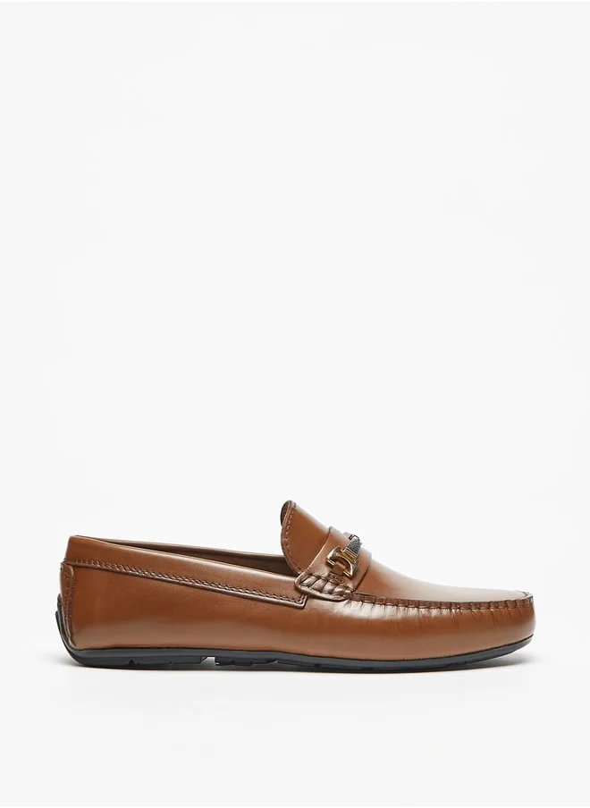 ال بي ال من شو اكسبرس LBL By Shoexpress Solid Slip On Moccasins